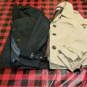 Bundle Deal♡ Two Short Rain Coats . Merona